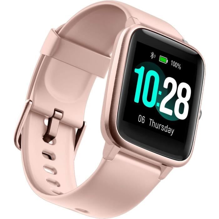 Montre Durée Vie Batterie 50 Jours, Montre Intelligente Étanche 5Atm, Écran Tactile Hd 1,3