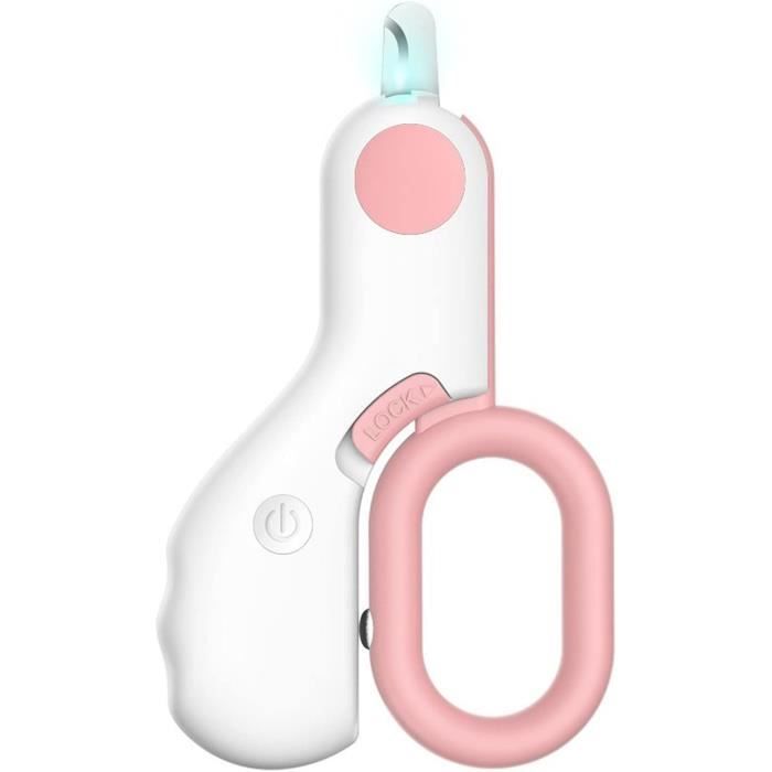 Meilleurs prix pour Coupe-Griffes Pour Chat Et Chien - Coupe-Ongles Pour Cochon DInde Avec Lumière Led - Lime À Ongles Gratuite Pour Éviter Les