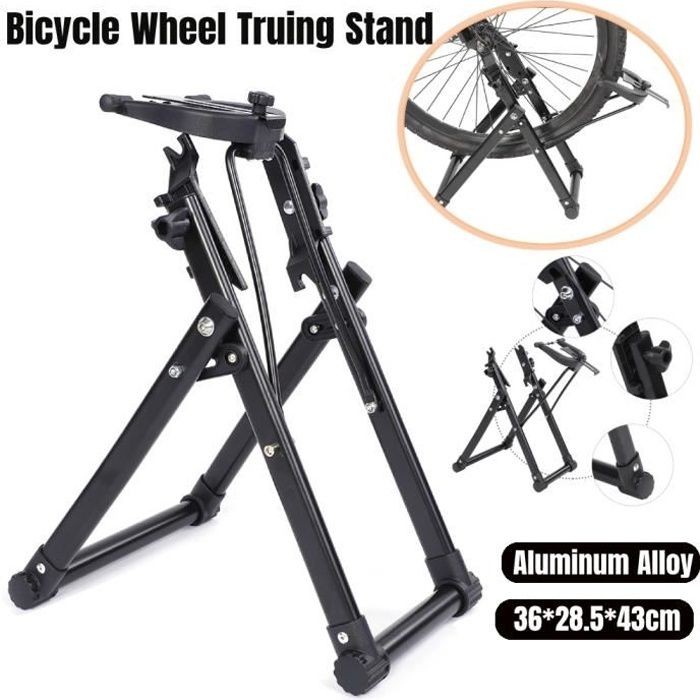Roue de vélo Dévoileur Support Roue de bicyclette Entretien Accueil Mécanicien Stand Dévoileur sierreshop® HB5330