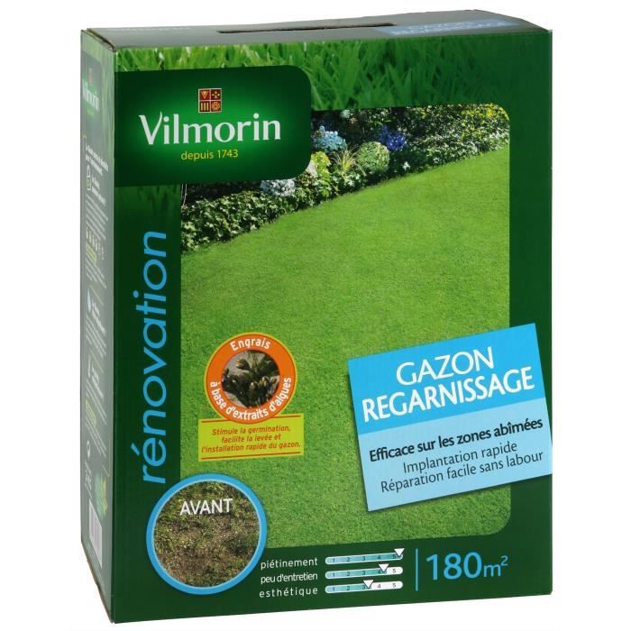 Linsor Gazon Magique - 10kg Pour 500m² - Graines à Germination Rapide - Mélange Qualité Supérieure