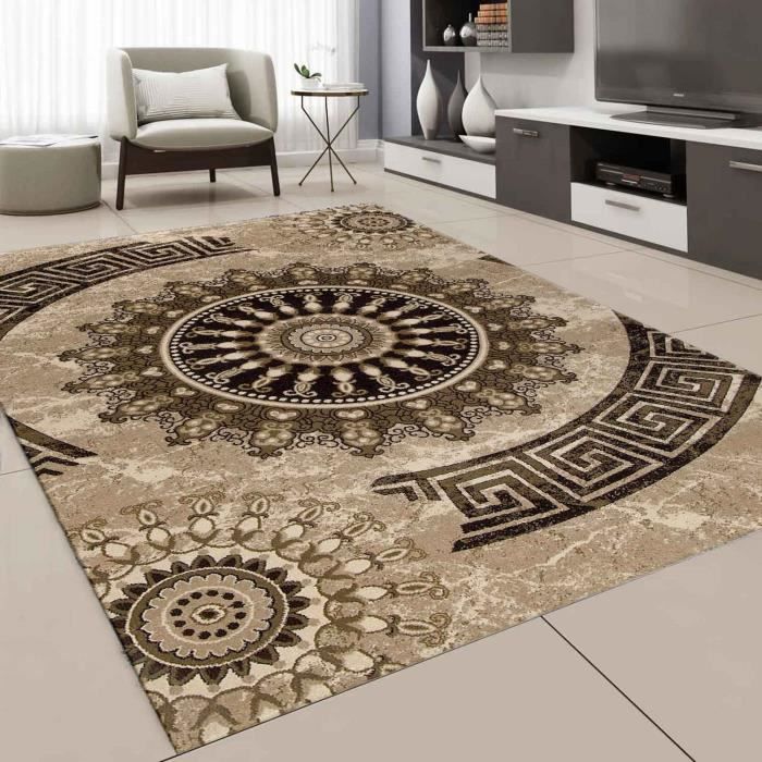 Ensemble tapis de cuisine 4 pieces, tapis polymères de sol ultra