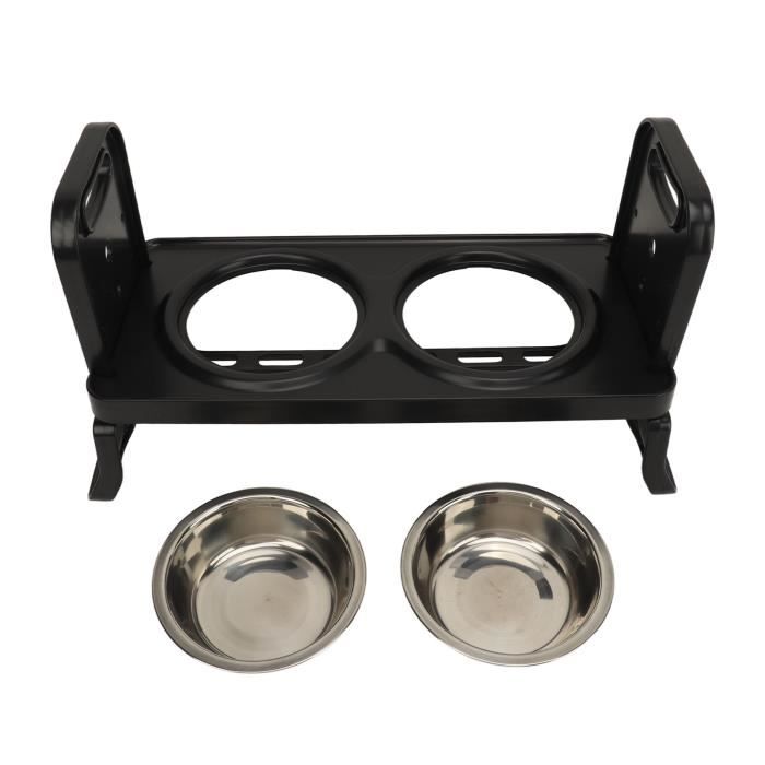 Meilleurs prix pour Vvikizy Gamelles surélevées pour chiens Les bols surélevés pour chiens empêchent les déversements 3 hauteurs animalerie shampoing