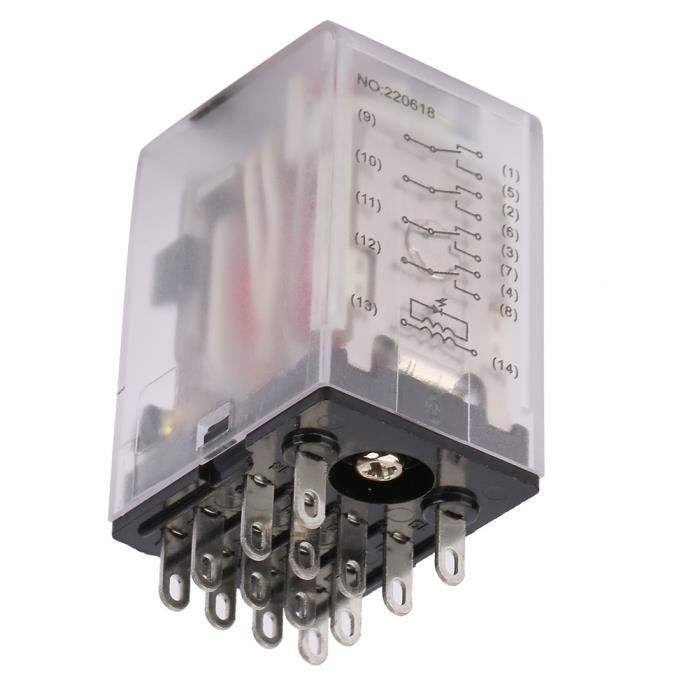 Relais Électromagnétique Mini 24VDC/220VAC – Fiable Pour Contrôle Automatique