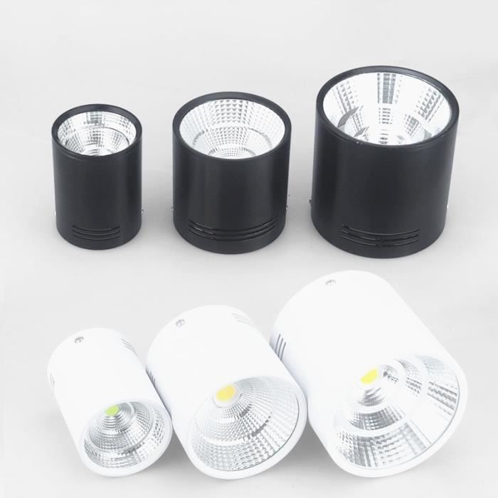 Lot de 4 Spots LED 12V Intérieur Lumineux avec adaptateur Splitter pour