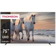 TV LED Thomson 75UA5S13 - Ultra HD 4K - Smart TV Android - 75 pouces - Blanc-1