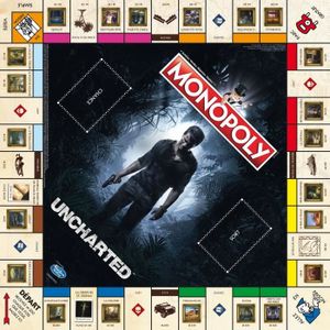 JEU SOCIÉTÉ - PLATEAU MONOPOLY : Uncharted - Jeu de société