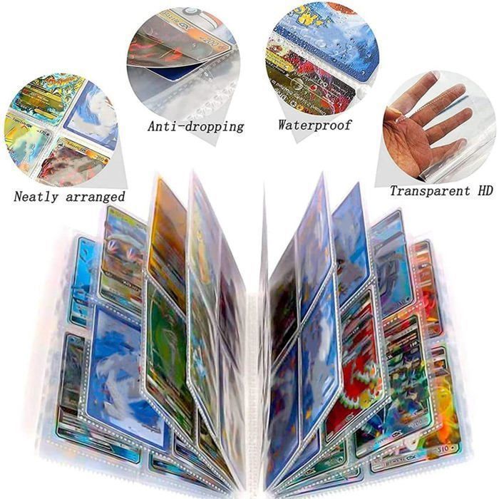 Classeur pour Carte, Porte Carte Collectionner 160 Cartes, Livre Album classeur