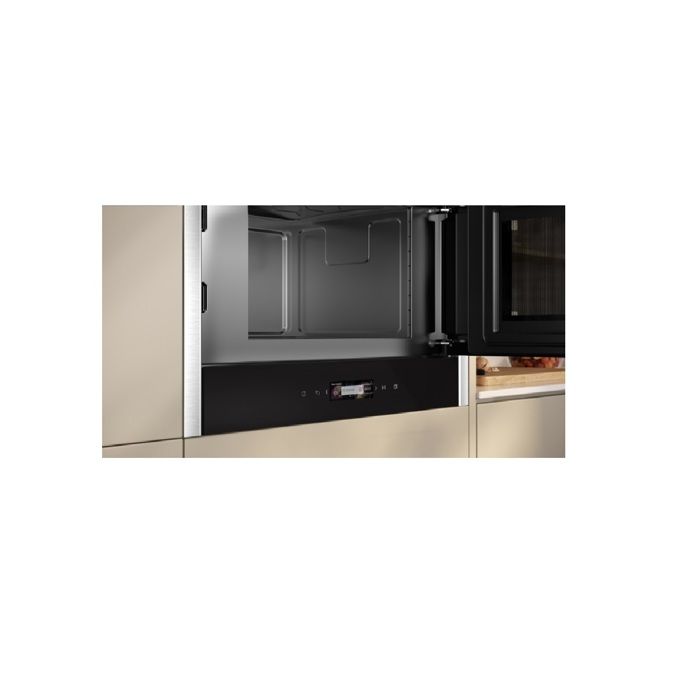 Four à Micro-Ondes Encastrable Neff C17WR00N0 - 21 Litres, 900 W, Inox, Écran Tactile Couleur