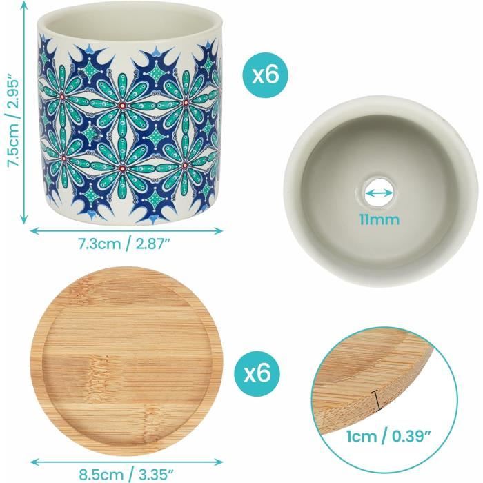 Pot De Fleur Petit Design Abstrait Avec Bouchon Silicone - 10.5x6.5 Cm, Idéal Pour Succulentes Et Plantes Miniatures