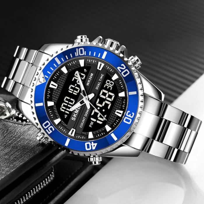 Montre homme outlet led