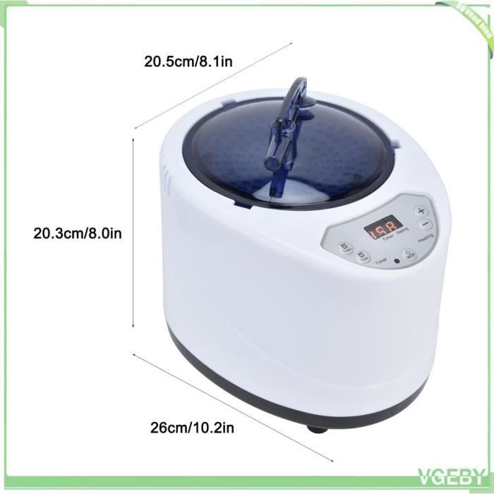 Sauna à vapeur domestique, générateur de vapeur, Pot à vapeur de Sauna 1000W 2L, Machine multifonctionnelle portative de Fumigation de Spa for le générateur de vapeur de Spa de perte de poids Sauna à vapeur domestique, générateur de vapeur, Pot à vapeur de Sauna 1000W 2L, Machine multifonctionnelle portative de Fumigation de Spa for le générateur de vapeur de Spa de perte de poids