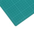 Alomejor Planche à découper A1 5 plis épais PVC tapis de coupe coupe tampon conseil auto-guérison fait main bricolage outil de-2