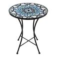 Ensemble Bistro Extérieur AXI Amélie - 2 Chaises 1 Table - Mosaique Multi Couleur - Salon de Jardin Bistrot-2