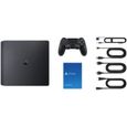 Sony PlayStation 4 Slim 500 Go, Avec 1 Manette Sans Fil DUALSHOCK 4 V2, Chassis F, Noir (Jet Black)-2
