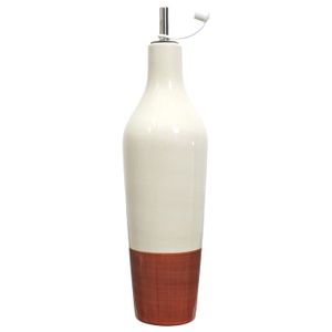 Huilier Versa En PVC Et Céramique – Design Olive, Dimensions 6x12,5x9,5 Cm, Pour Huile Et Vinaigre - 10