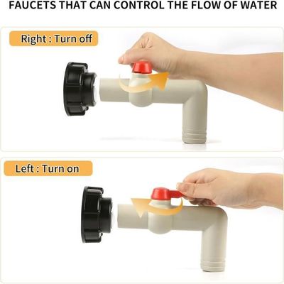 Robinet Collecteur De Pluie, Robinet De Réservoir D'eau, Robinet De Réservoir D'eau En Plastique