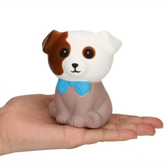 Chien Squishy, Géant écraser Chien Tacheté Pain à La Crème Parfumée Hausse  Lente Jouets Anti-Stress Charme de Téléphone Cadeau@M528