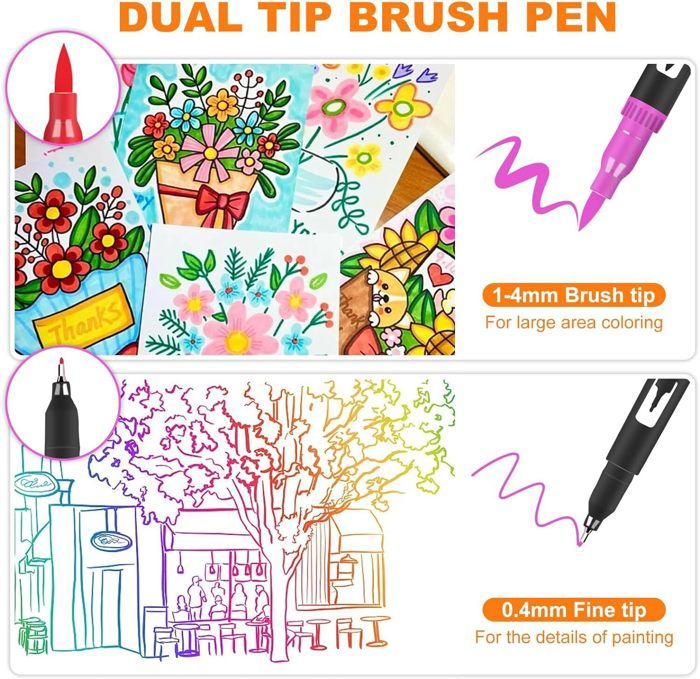 Feutres Et Stylos De Couleurs - Neuf / Feutres Et Stylos De Couleurs / Matériaux Feutres Et Stylos De Couleurs - Neuf / Feutres Et Stylos De Couleurs / Matériaux