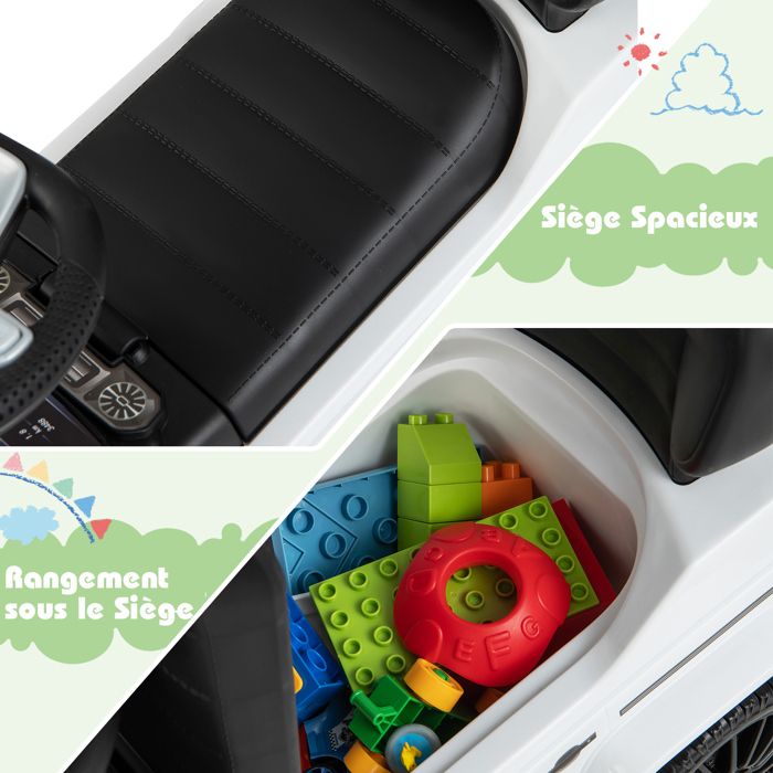 Voiture à Pousser 3-en-1 Land Rover Pour Enfant - Transformable En Marcheur Et Voiture à Monter