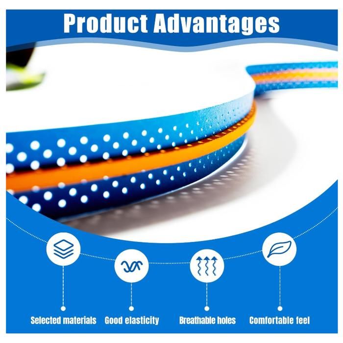 Surgrip Wilcractk Pour Raquette De Badminton – PU + EVA, 4 Couleurs (orange, Rouge, Violet, Bleu), Antidérapant, Absorbe La Transpiration – Confort Pour Tennis, Padel, Pêche