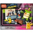 Mega Construx Pokemon Detective Pikachu, Hi-Hat Café, Jeu de Construction, 325 Pièces, pour Enfant dès 6 ans, GGK27 GGK27-0