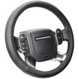 Housse de protection pour volant en cuir v/éritable 39-41/ cm de diam/ètre//10,5/ cm Noir