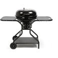 Barbecue charbon avec tablettes LIVOO DOC246 - Acier peint noir - Surface cuisson 56 cm-0