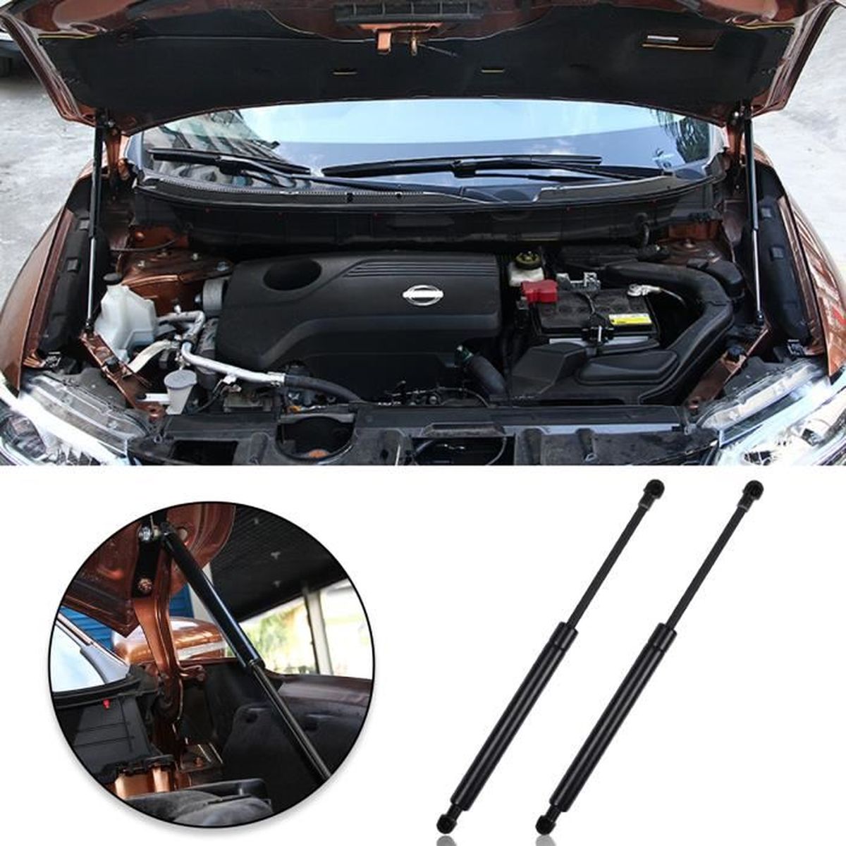 2 Vérins De Hayon Pour Cadillac Escalade – Neufs – Réf TB 0750