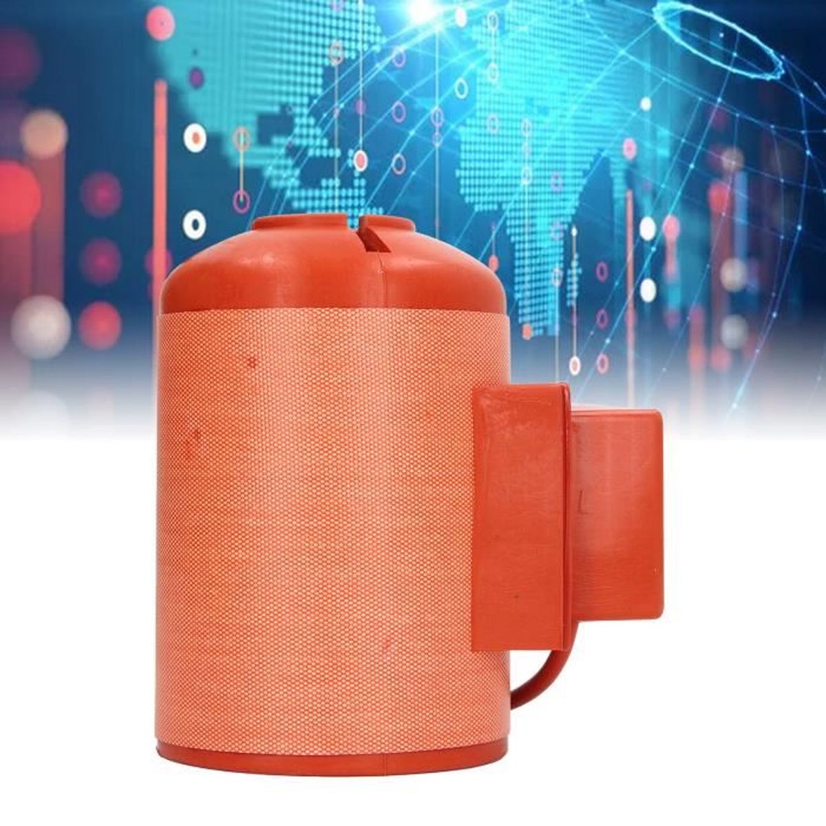 Couverture Chauffante Silicone Pour Tambour/fût - 2000W, Thermostat 30-150°C, Pour 200L (52.8 Gallons)