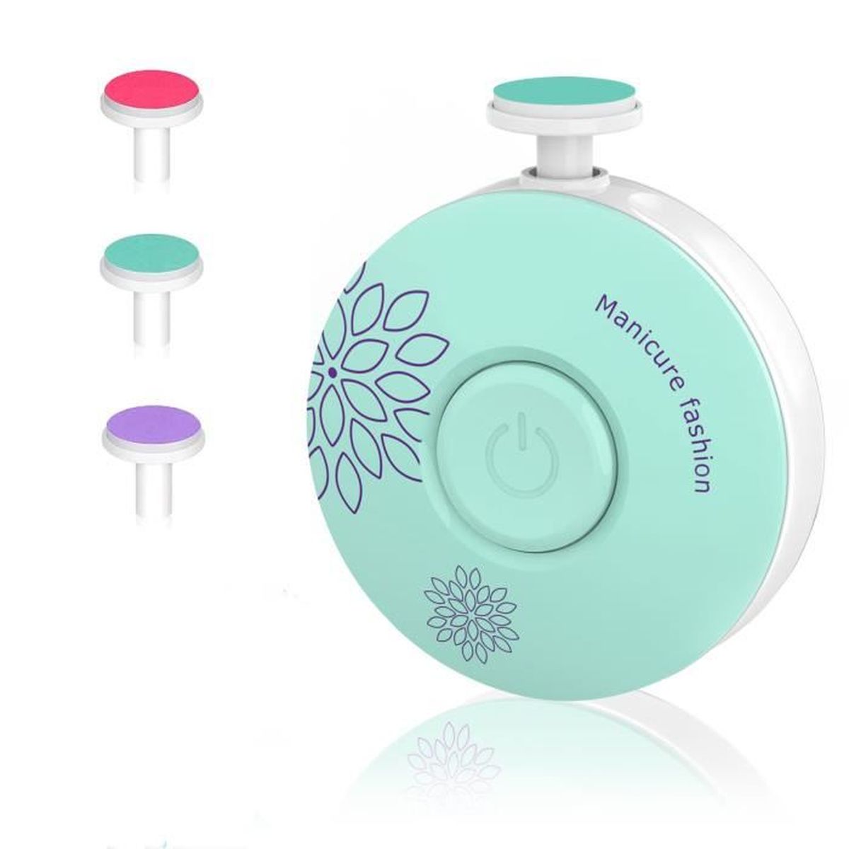 Lime à ongles électrique pour bébé, fonctionne avec des piles pour les