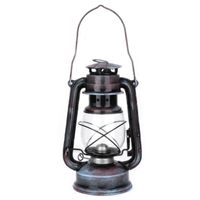 Fdit lanterne à pétrole Lampe à pétrole classique de 24 cm Lampe à huile de lanterne à kérosène vintage Lampe de camping en
