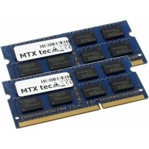 MÉMOIRE RAM Memorycity Lot de 2 barrettes de mémoire RAM DDR2 