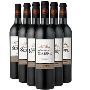 VIN ROUGE Fitou Vieilles Vignes Rouge 2021 - Lot de 6x75cl -