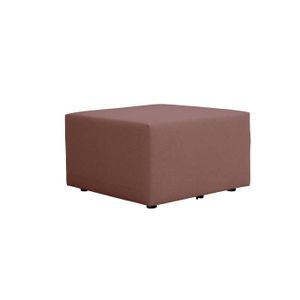 CANAPE MODULABLE PINOT – Pouf pour canapé modulable en tissu, MADE IN FRANCE - Rose