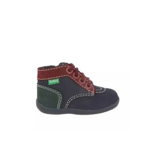 Bottines Kickers Playflex Hi - Pour Bébé Mixte, Cuir Souple, Semelle Flexible, Fermeture Lacets + Zip - 5