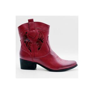 low boots santiags femme