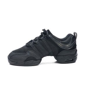 Chaussures De Jazz Pour Femmes Baskets à Lacets Chaussures De Danse Modernes Chaussures De Danse à Coussin D'air