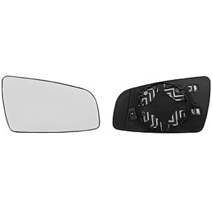 Verre de rétroviseur remplacement pour Opel Corsa D 07.2006-08.2014 / Corsa  E 09.2014-06.2019, rétroviseur extérieur réglable adapté, verre de recul  miroir de verre de recul (la gauche) : : Auto et Moto
