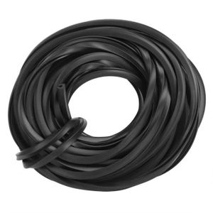 SERRE DE JARDINAGE Fournitures d'accessoires serre chaude câble ligne bande en caoutchouc serre noire pour cachetage en verre (10m ) - Vvikizy