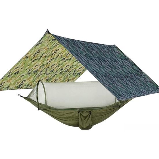 Hamac de Camping - Non spécifié - Simple ou Double - Nylon Rouge - 500