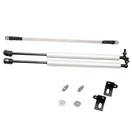 Vérins à Gaz Pour Capot Mazda 6 / Atenza (2012-2020) - 2 Tiges - Acier Inoxydable - Remplacement Support Standard - 3
