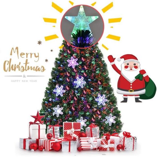 Achat Sapin De Noel Artificiel Fibre Optique 2025 Carine Kaitlynn