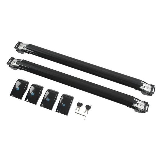 Barres De Toit Pour VW Jetta SportWagon – Porte-bagages Transversal Noir, Aluminium, Charge Max 125 Kg