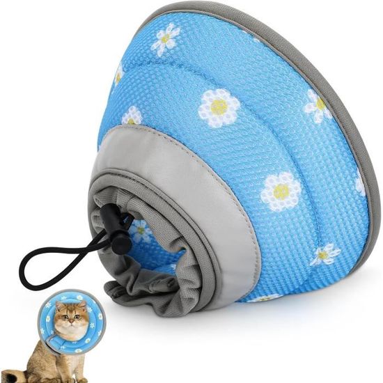 Collier De Récupération De Chat,Ajustable Collerette De Protection