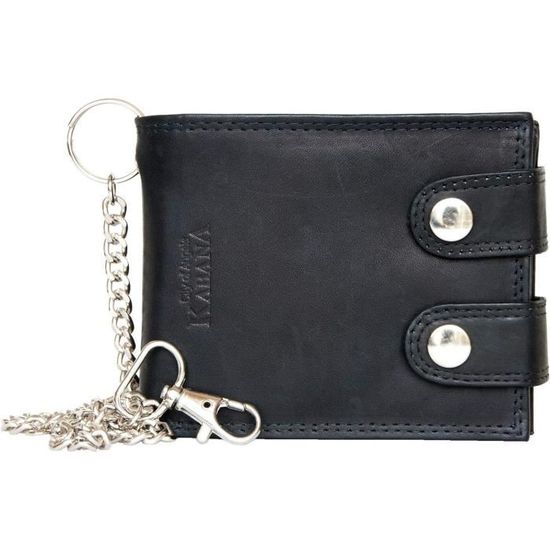 Chaîne Portefeuille Acier Inoxydable - Porte-Clés Punk Pour Ceinture, Jean Ou Casquette