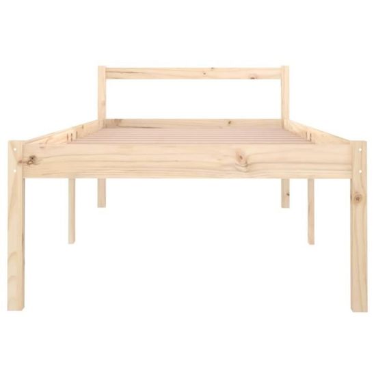 2 Tiroirs De Rangement Pour Lit En Pin Massif - Dimensions 88x61x9 Cm, Avec Roulettes, à Assembler