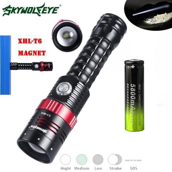 JML Flexi Torch : Lampe Torche LED Magnétique Et Extensible – Idéale Pour Le Bricolage Et Le Camping