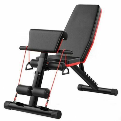 Fitness Weights Bench Multi Gym Dumbell Workout Leg Bar / Preacher Curl Arms