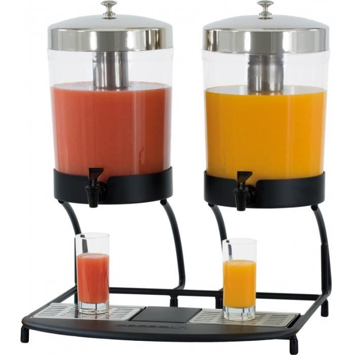 Casselin Distributeur de Jus de Fruit Double 2 x 8 Litres CDJ82