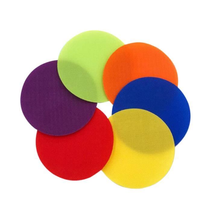 30 pièces autocollants magiques jeu coloré fournitures de formation tapis cercles tache HEADBAND - HEADBAND - HEADBAND - HAIRBAND